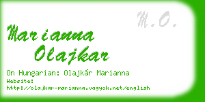 marianna olajkar business card