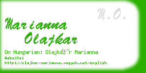 marianna olajkar business card